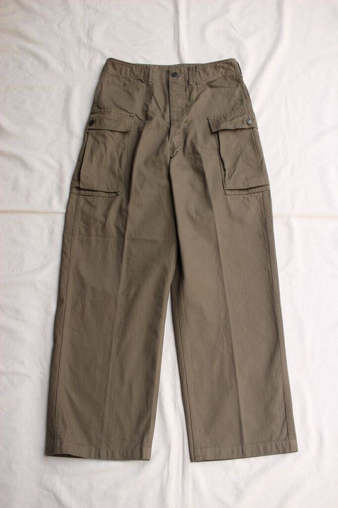 WORKERS / M43 Trousers Mod (OD Herringbone) : McFly （マクフライ