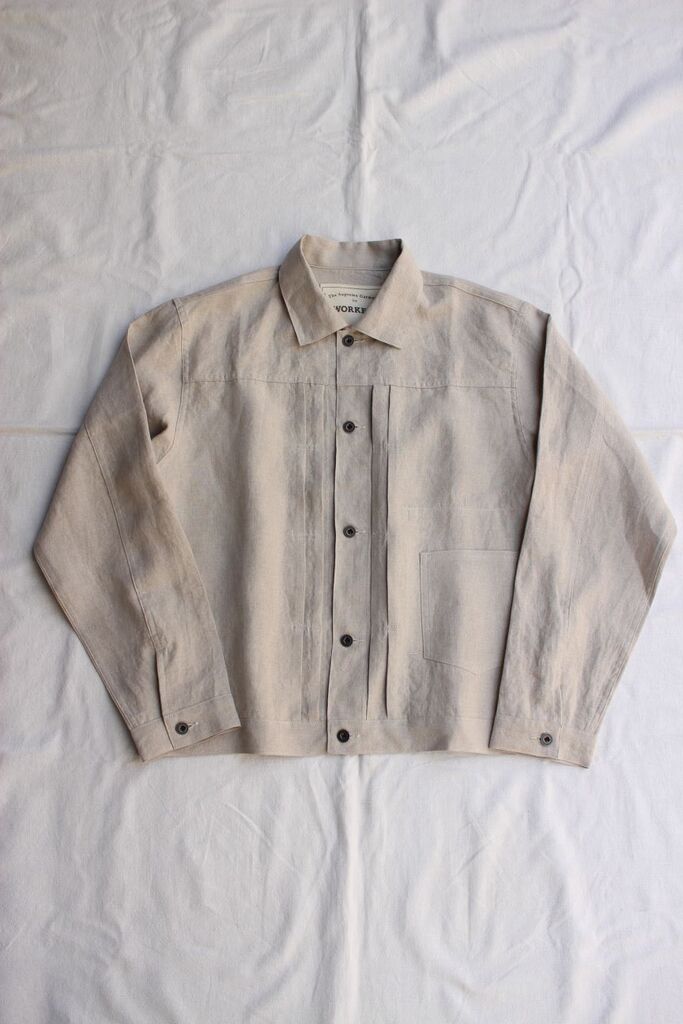 WORKERS / 213 Linen Jacket : McFly (マクフライ) Vintage WORKERS / 213 Linen Jacket : McFly (マクフライ) Vintage