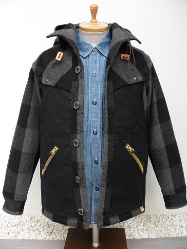 COLIMBO】FORESTER COAT - GRAY × BLACK : McFly （マクフライ