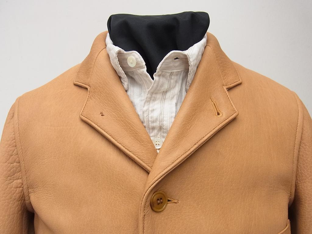 FREEWHEELERS ダリウス サックコート レザージャケット サイズ40 フリーホイーラーズ ディアスキンレザージャケット ダリウス ジェット