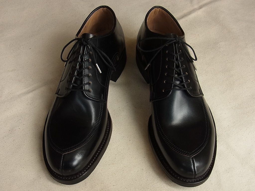 Makers - V TIP BLUCHER (CORDOVAN BLACK) : McFly （マクフライ