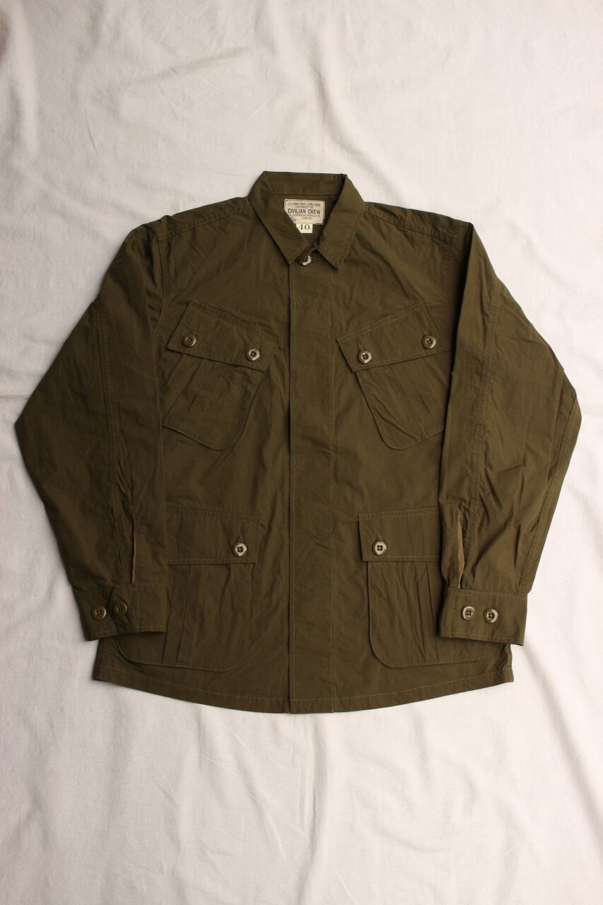 【極美品】FREEWHEELERS JUNGLE FATIGUES OLIVE FREEWHEELERS / フリーホイーラーズ / 