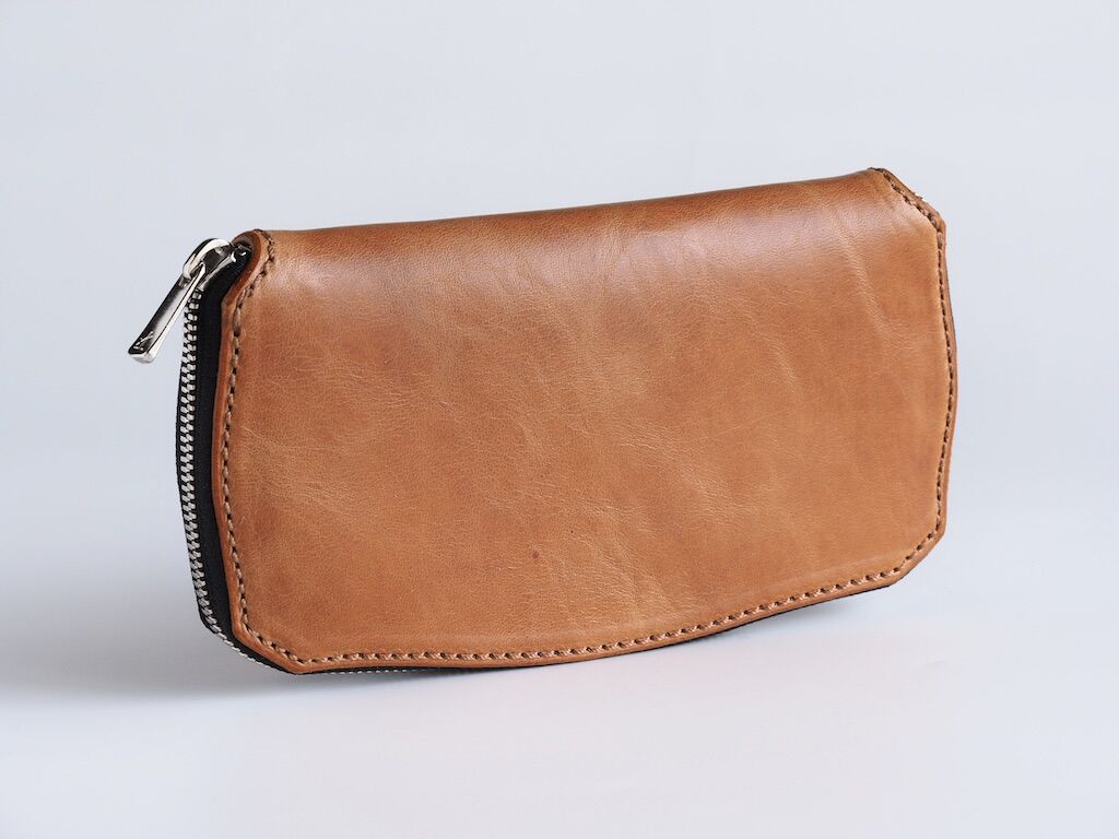 MANIFOLD / ROUND FASTENER WALLET (MW-11 CDK,CAMEL,NAVY) : McFly