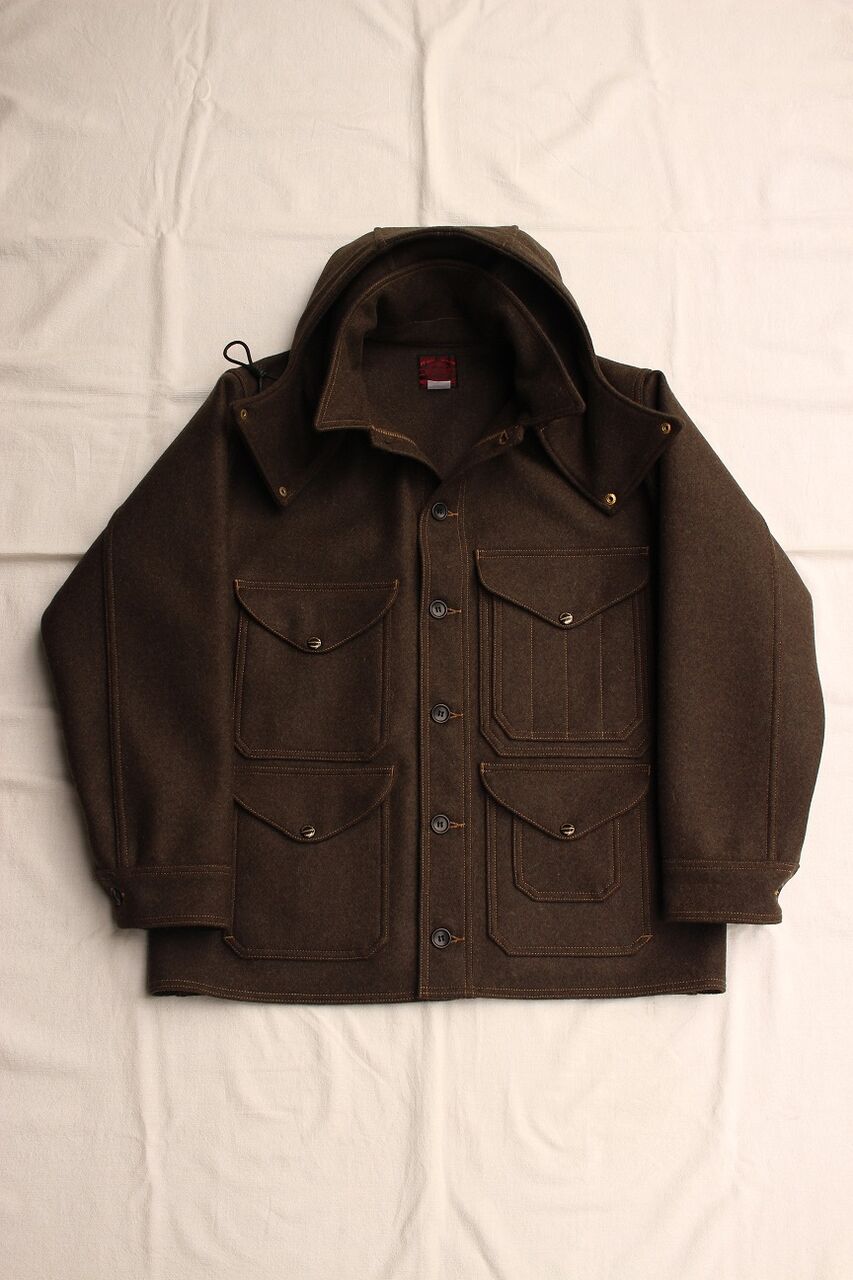 WORKERS / Cruiser Jacket (Wool Melton, Khaki) : McFly （マクフライ
