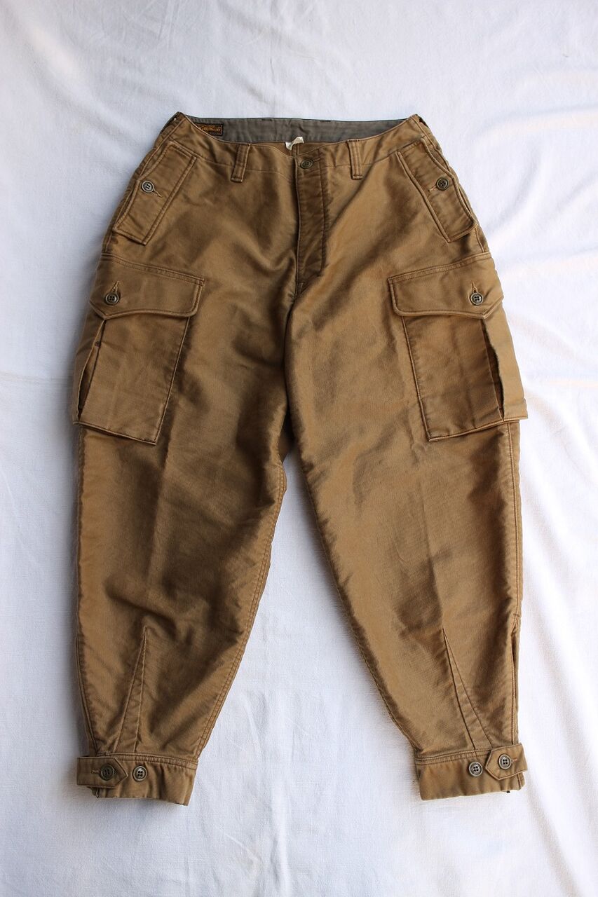 FREEWHEELERS / GROUND CREW TROUSERS (KHAKI BEIGE) : McFly