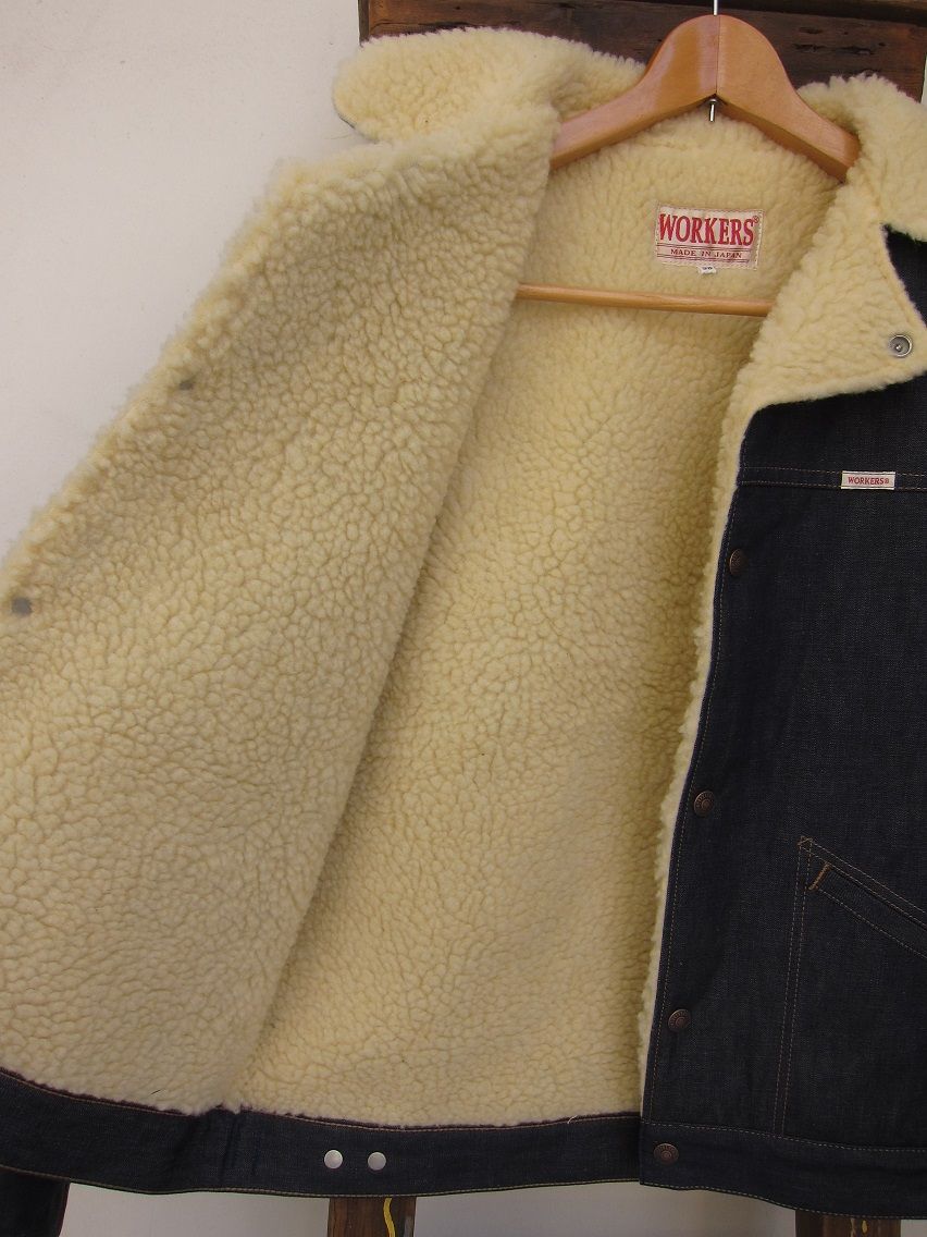 WORKERS - Boa Jacket (Denim) : McFly （マクフライ） Vintage