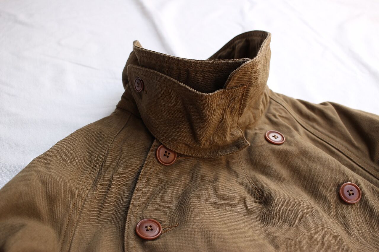 COLIMBO / HIRONDELLE SCUDERIA MOTOR CYCLE COAT (KHAKI) : McFly 