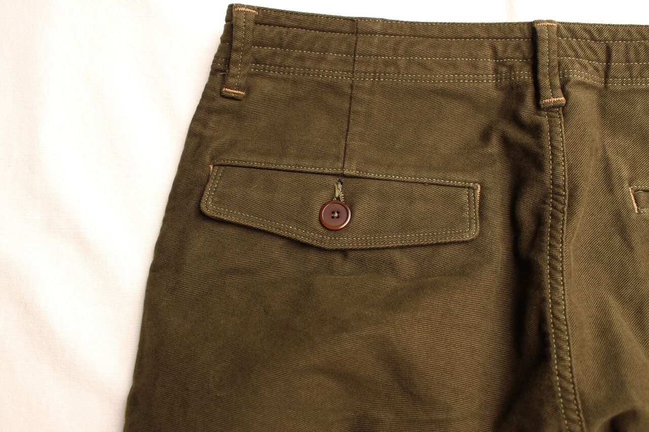 COLIMBO / SAW MILL RIVER SAROUEL PANTS (LAMP BLACK,JUNGLE GREEN