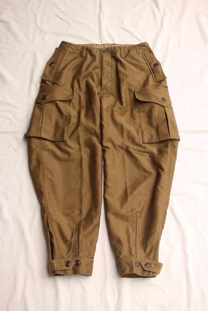 FREEWHEELERS / GROUND CREW TROUSERS (KHAKI BEIGE) : McFly