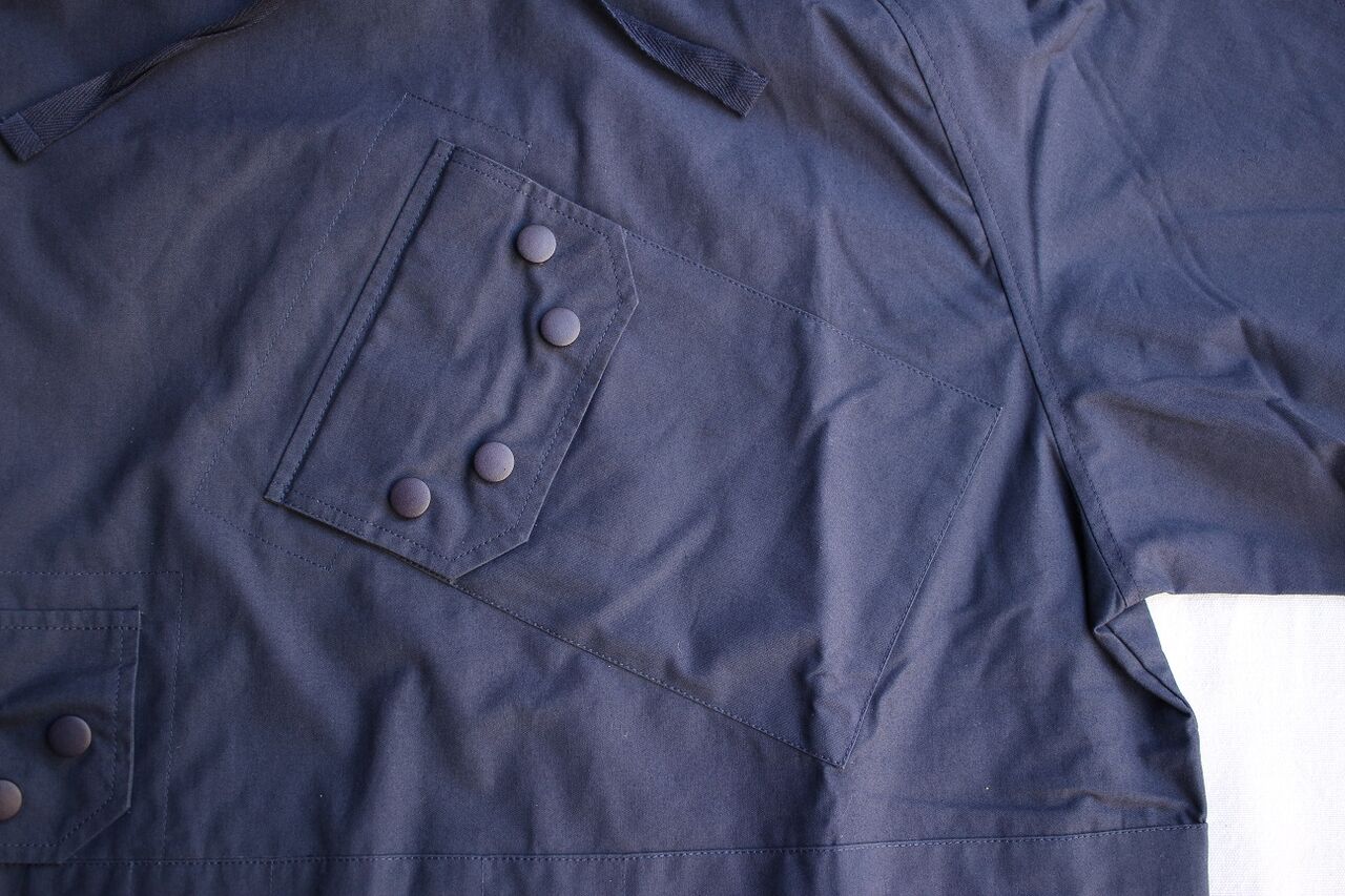HAWKWOOD MERCANTILE / FOWLER SMOCK (NAVY VENTILE) : McFly