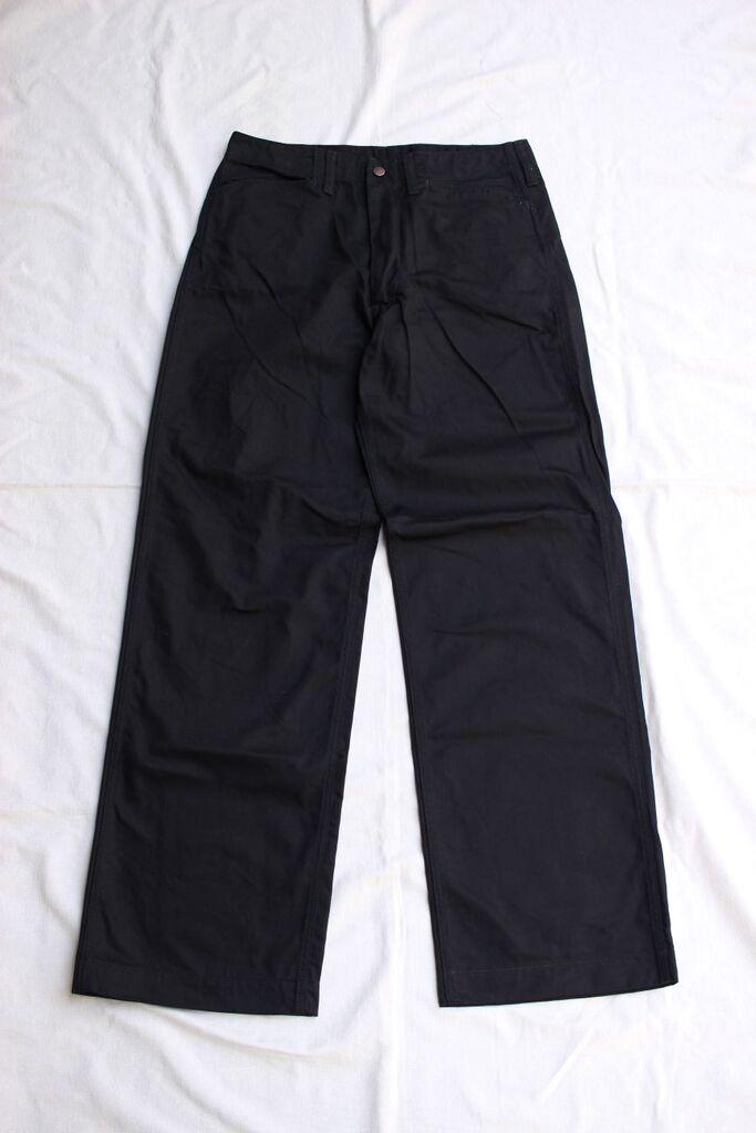 Cushman / COTTON SERGE FRISCO PANTS (BROWN,BLACK) : McFly