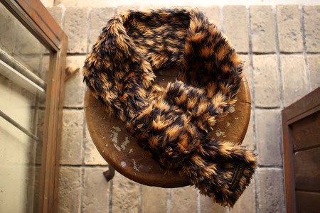 Cushman / LEOPARD FUR MUFFLER : McFly （マクフライ） Vintage