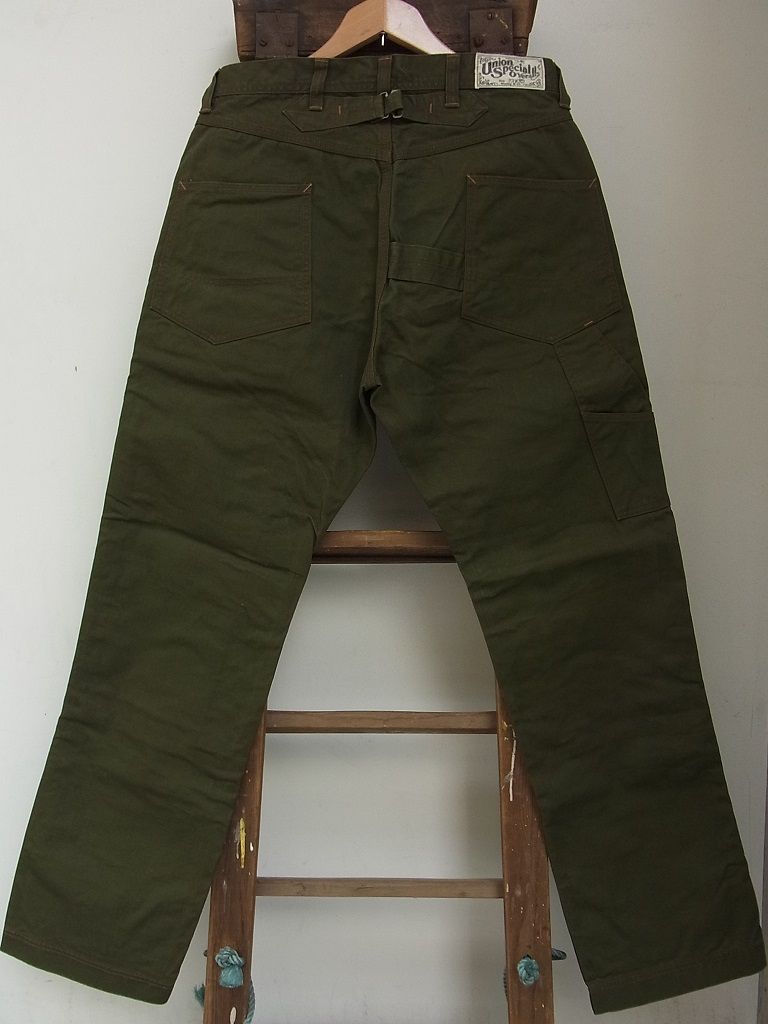 FREEWHEELERS - DERRICKMAN OVERALLS (OLIVE GREEN) : McFly