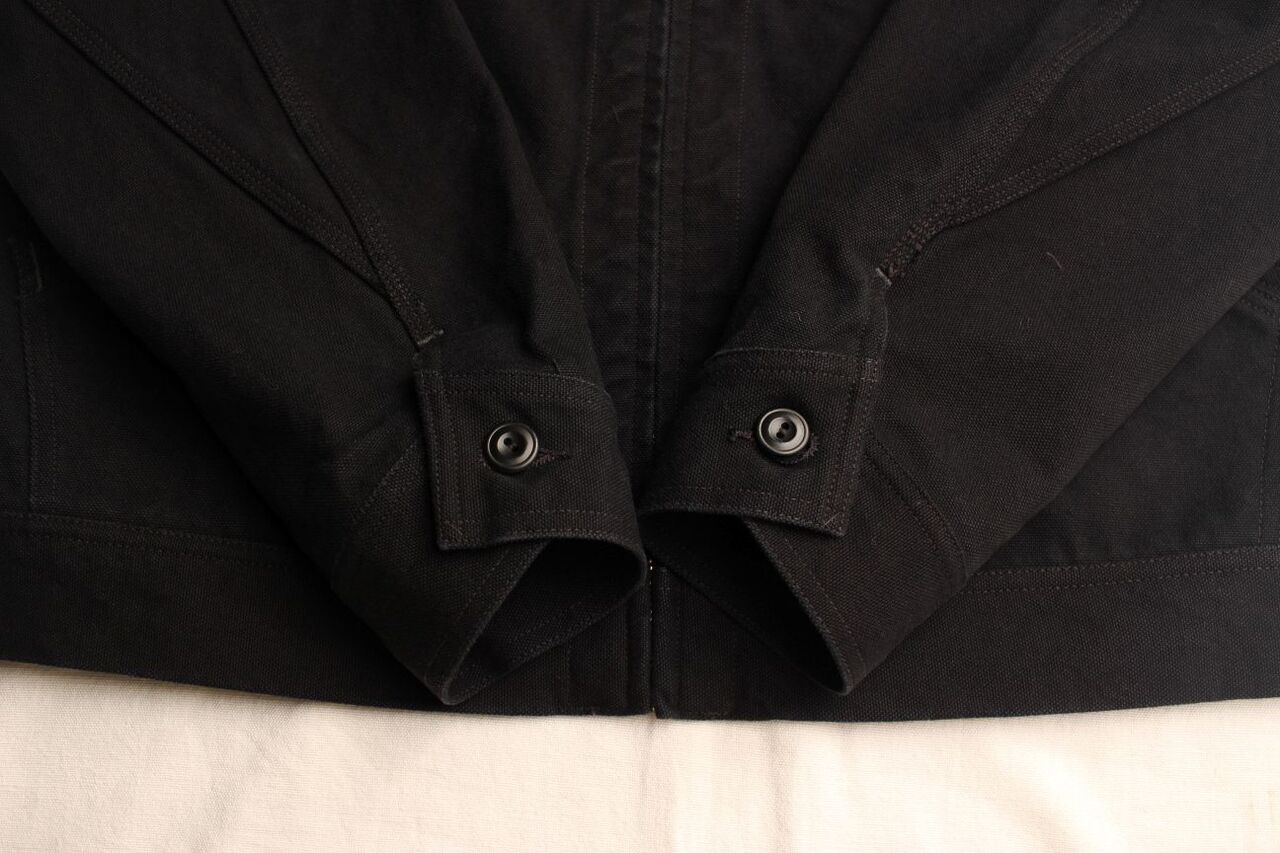 COLIMBO / GREAT PLAINS WORK JACKET (COAL BLACK) : McFly