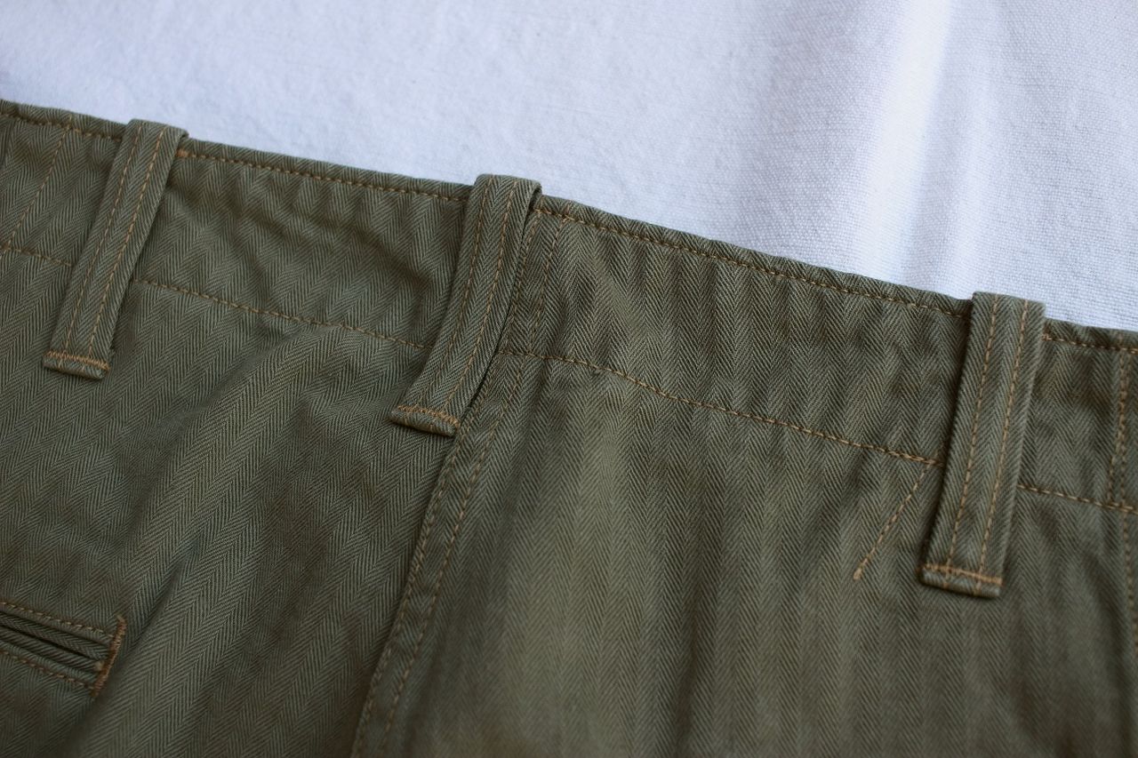 FREEWHEELERS / M-1942 TROUSERS (KHAKI,OLIVE) : McFly （マクフライ 