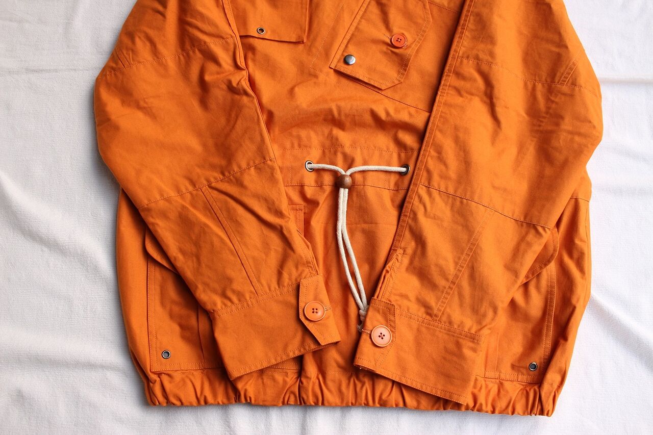 HAWKWOOD MERCANTILE / CANOEIST SMOCK (ORANGE VENTILE HAWKWOOD MERCANTILE / CANOEIST SMOCK (ORANGE VENTILE