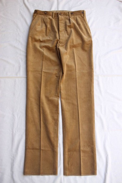 HEAVY CORDUROY CLASSIC TROUSERS (1)