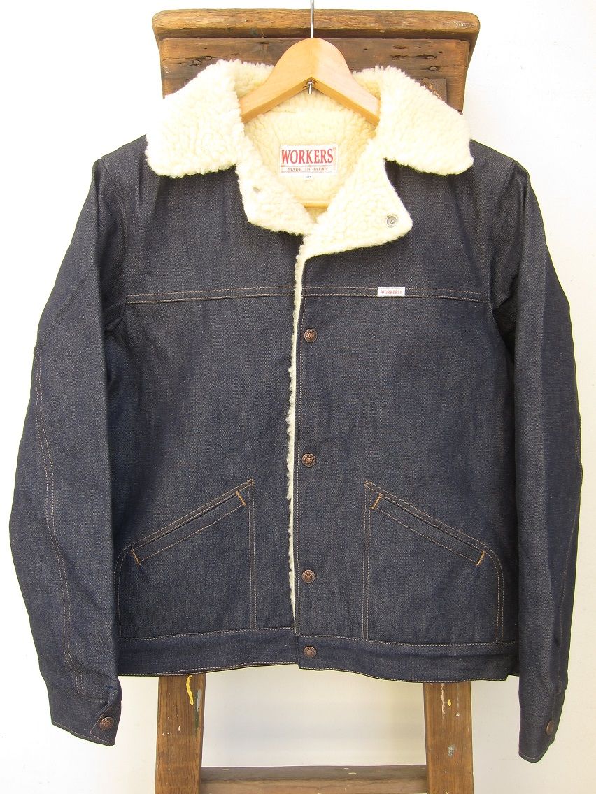 WORKERS - Boa Jacket (Denim) : McFly （マクフライ） Vintage
