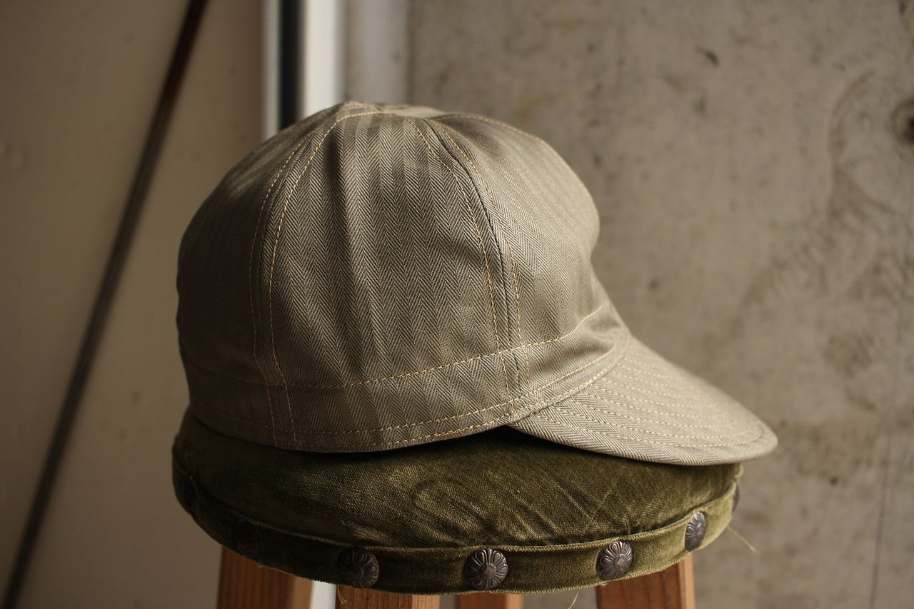 FREEWHEELERS / MECHANIC CAP (OLIVE) : McFly （マクフライ） Vintage 