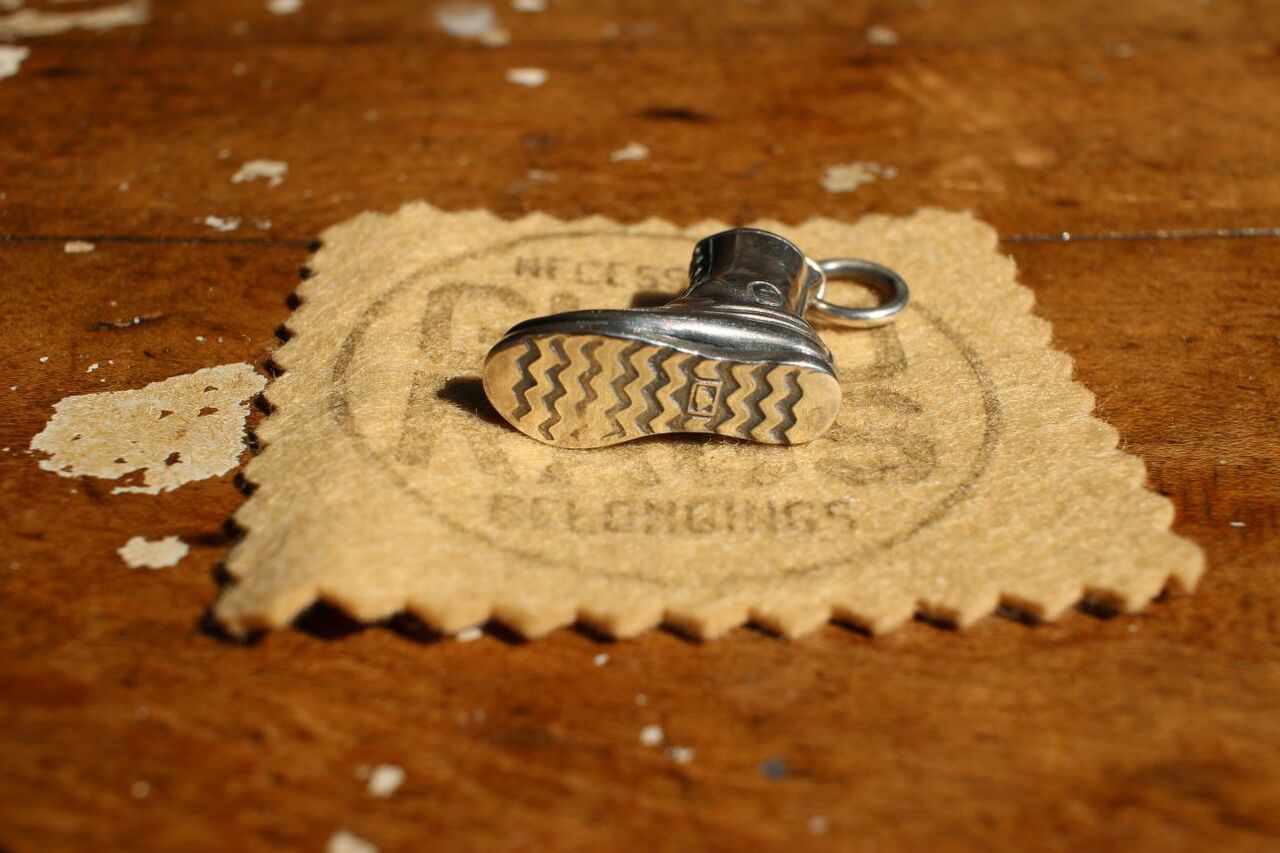 BO'S GLAD RAGS / Heritage Boot-Head Charm 