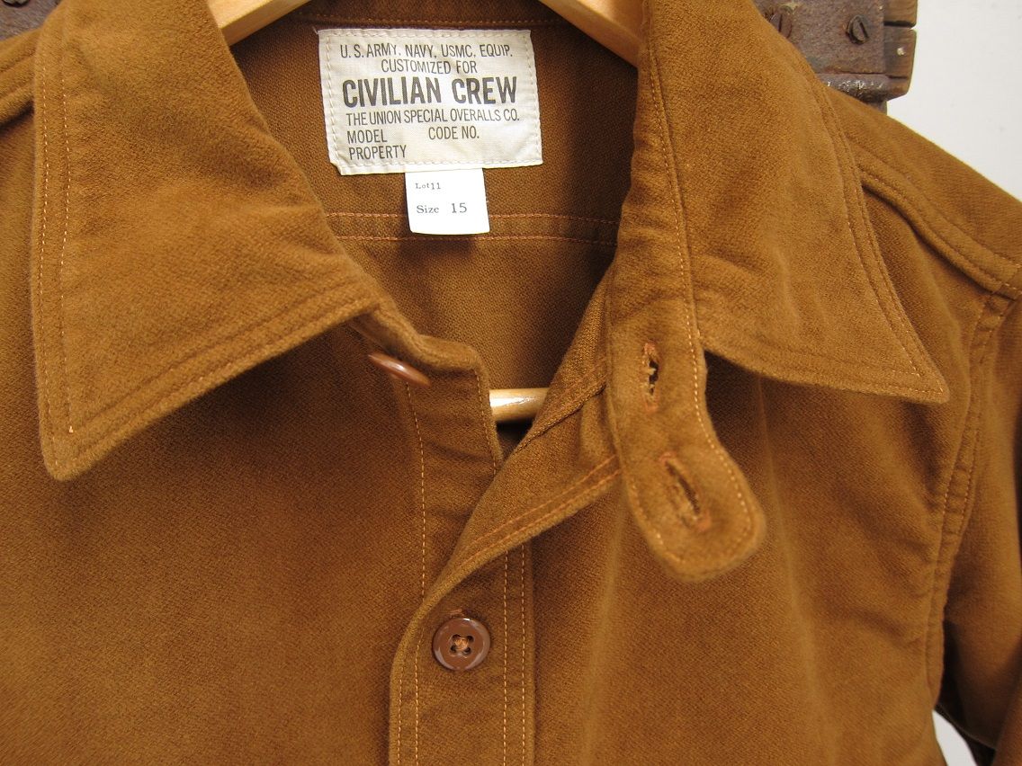 FREEWHEELERS - DOCKER SHIRTS (OLIVE,DARK CAMEL) : McFly