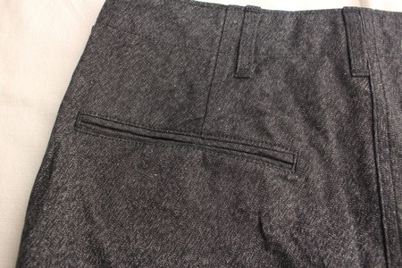 BLACK CHAMBRAY TROUSERS WIDE STRAIGHT (6)