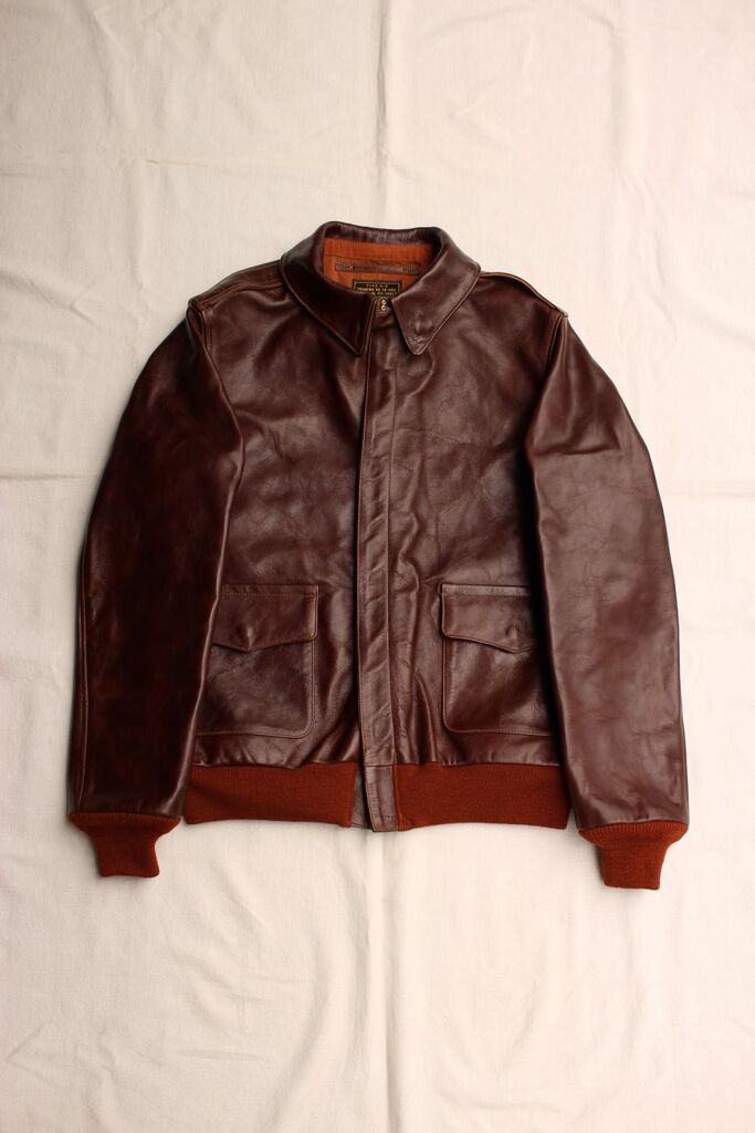Rainbow Country / JACKET FLYING SUMMER TYPE A-2 (TOBACCO BROWN