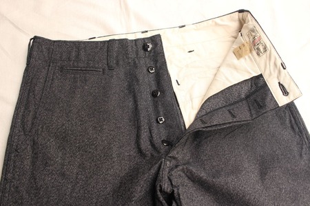 BLACK CHAMBRAY TROUSERS WIDE STRAIGHT (4)