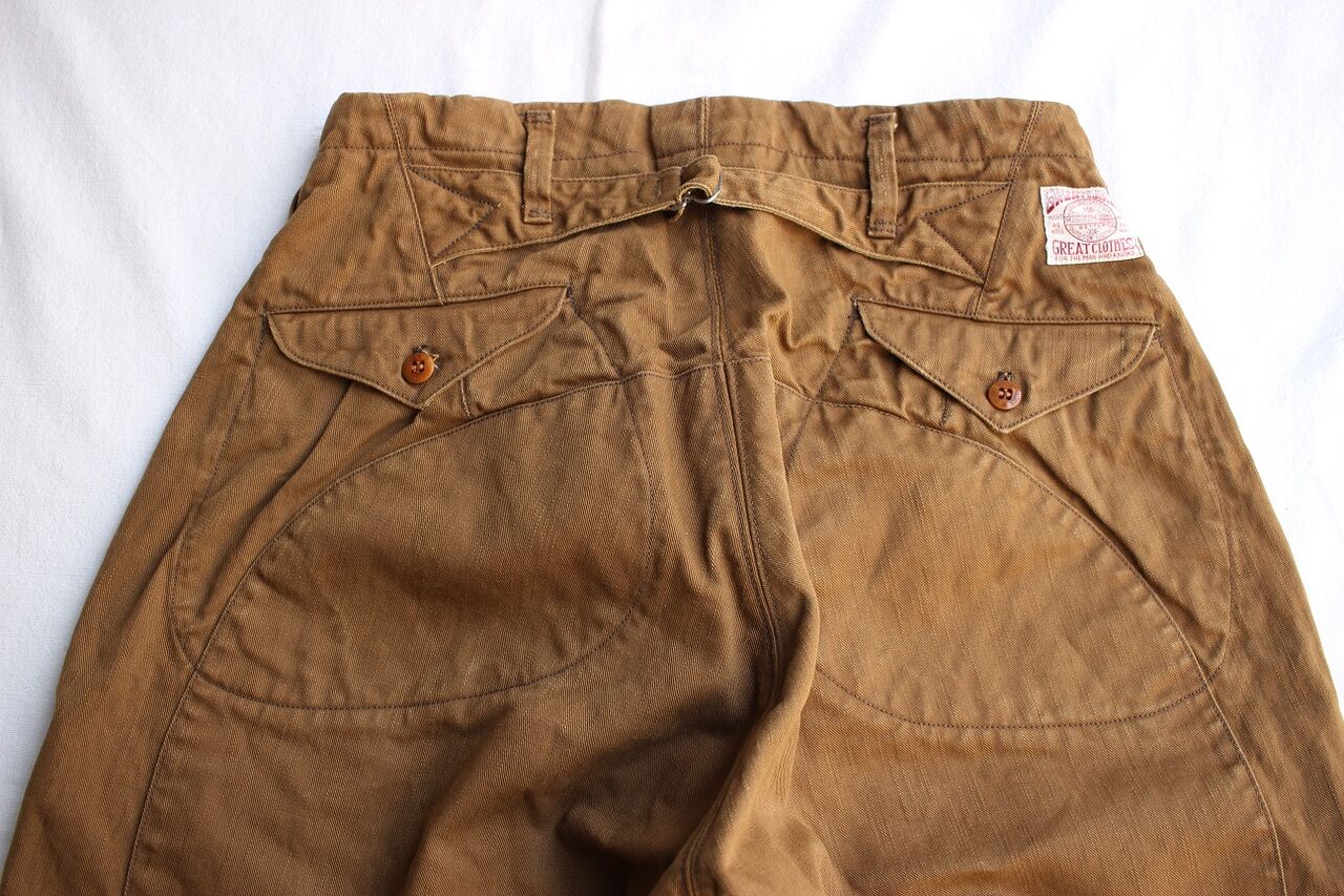 FREEWHEELERS / TIMBER CRUISER BREECHES (RED BROWN) : McFly