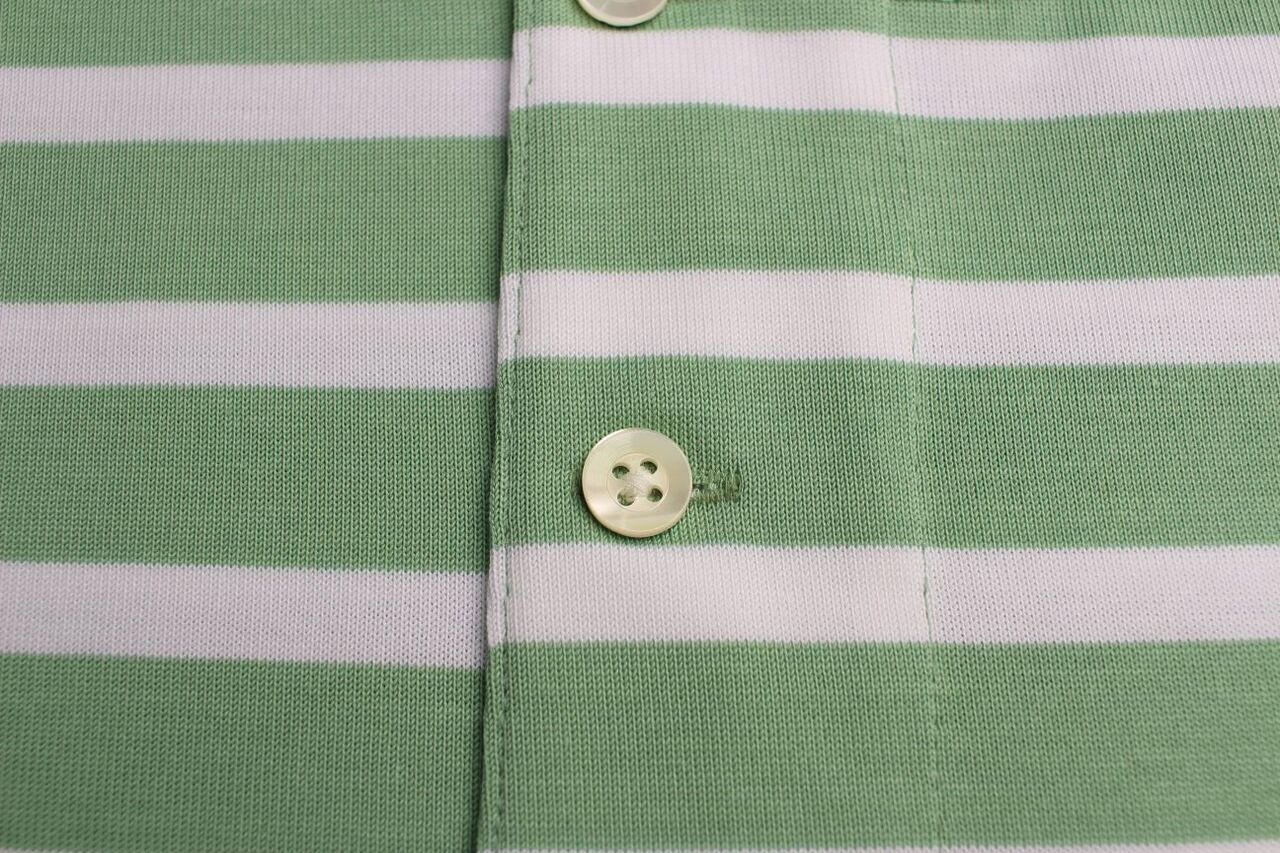 WORKERS / Border Henley, Short Sleeve (Opal Green x White,Navy x 