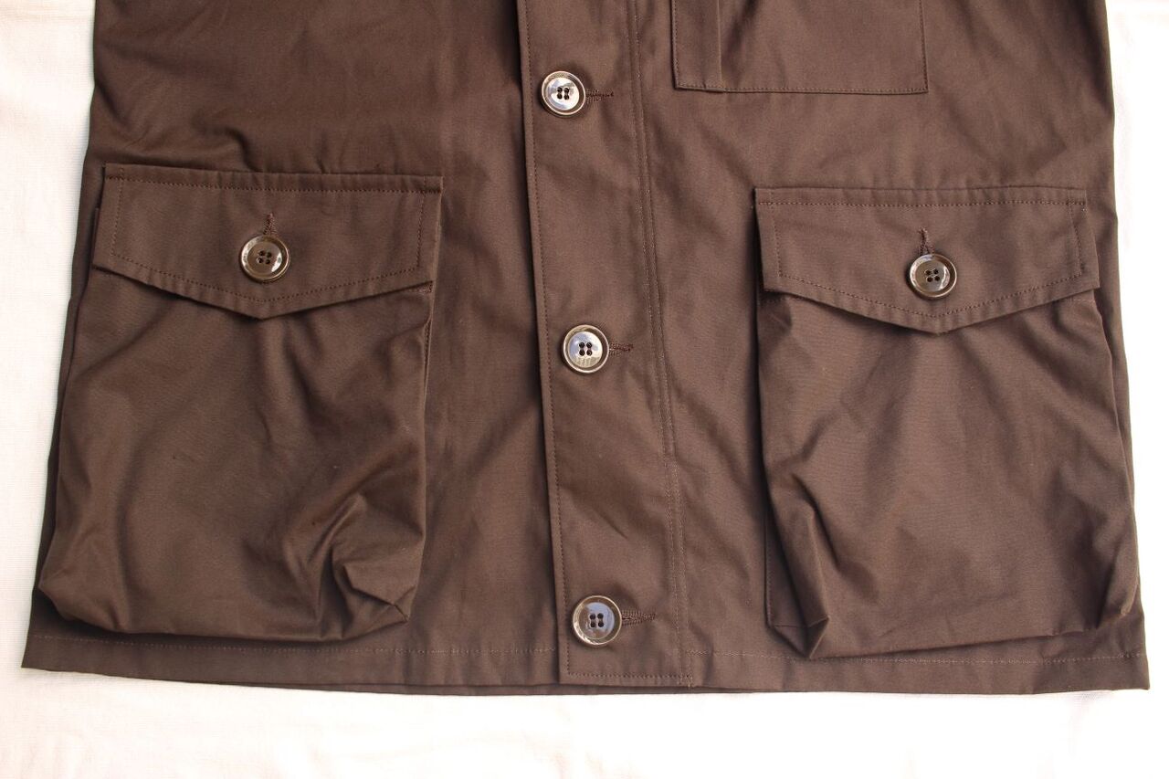 WORKERS / RAF PARKA (Heavy Ventile, Dark Brown) : McFly 