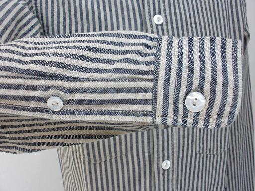 1913 CONDUCTOR SHIRTS - C/L HICKORY STRIPE : McFly （マクフライ