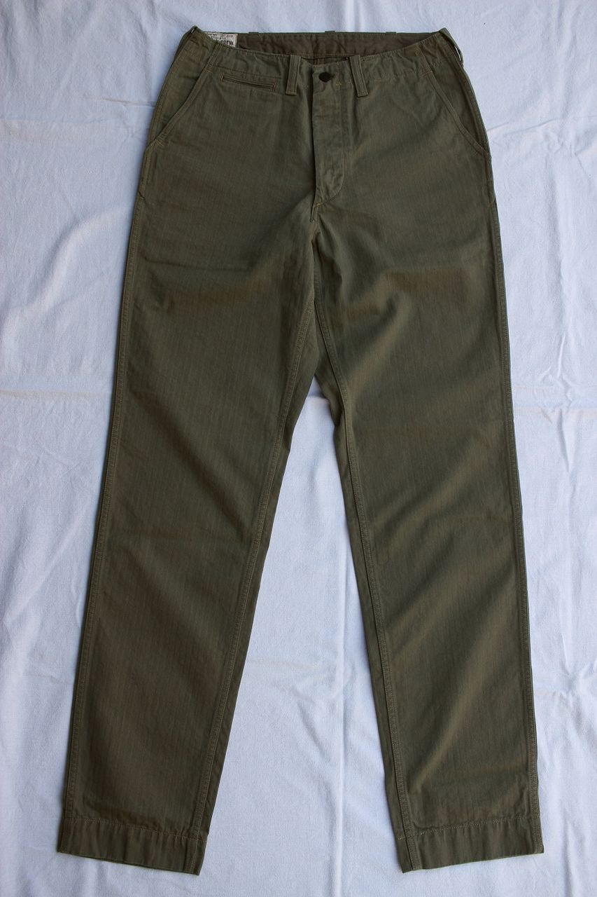 FREEWHEELERS / M-1942 TROUSERS (KHAKI,OLIVE) : McFly （マクフライ