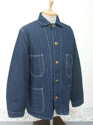RAILMAN COAT - INDIGO WABASH : McFly （マクフライ） Vintage