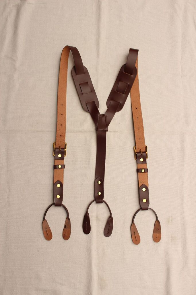 ADJUSTABLE COSTUME / LEATHER BRACES : McFly （マクフライ） Vintage