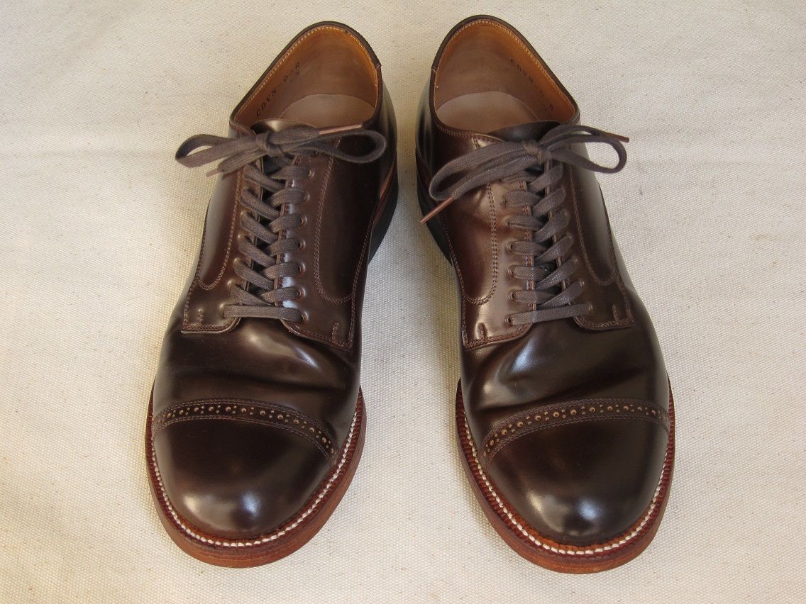 Makers - PUNCHED CAP (DARK COGNAC) 着用サンプル : McFly