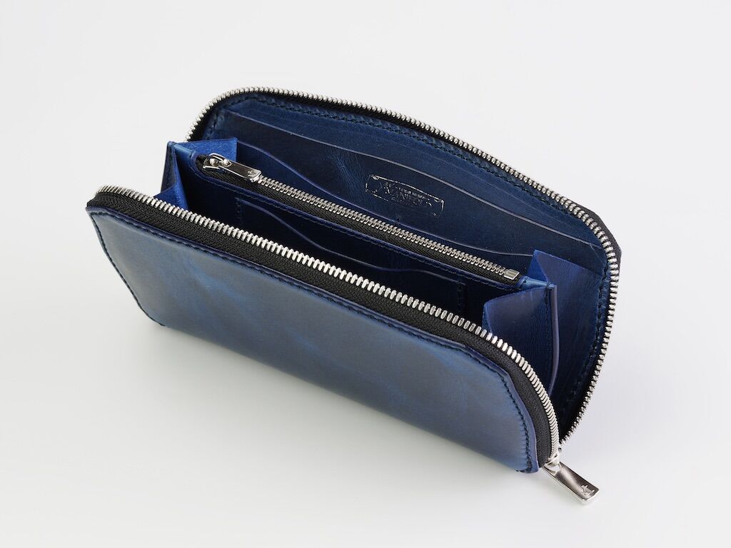 マニフォールド　ROUND FASTENER WALLET MANIFOLD / ROUND FASTENER WALLET (MW-11,BLACK VINTAGE
