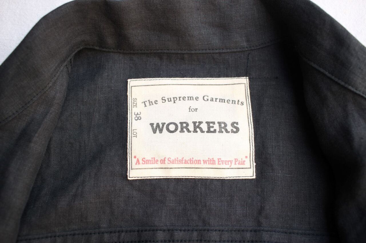 WORKERS / 213 Linen Jacket : McFly （マクフライ） Vintage