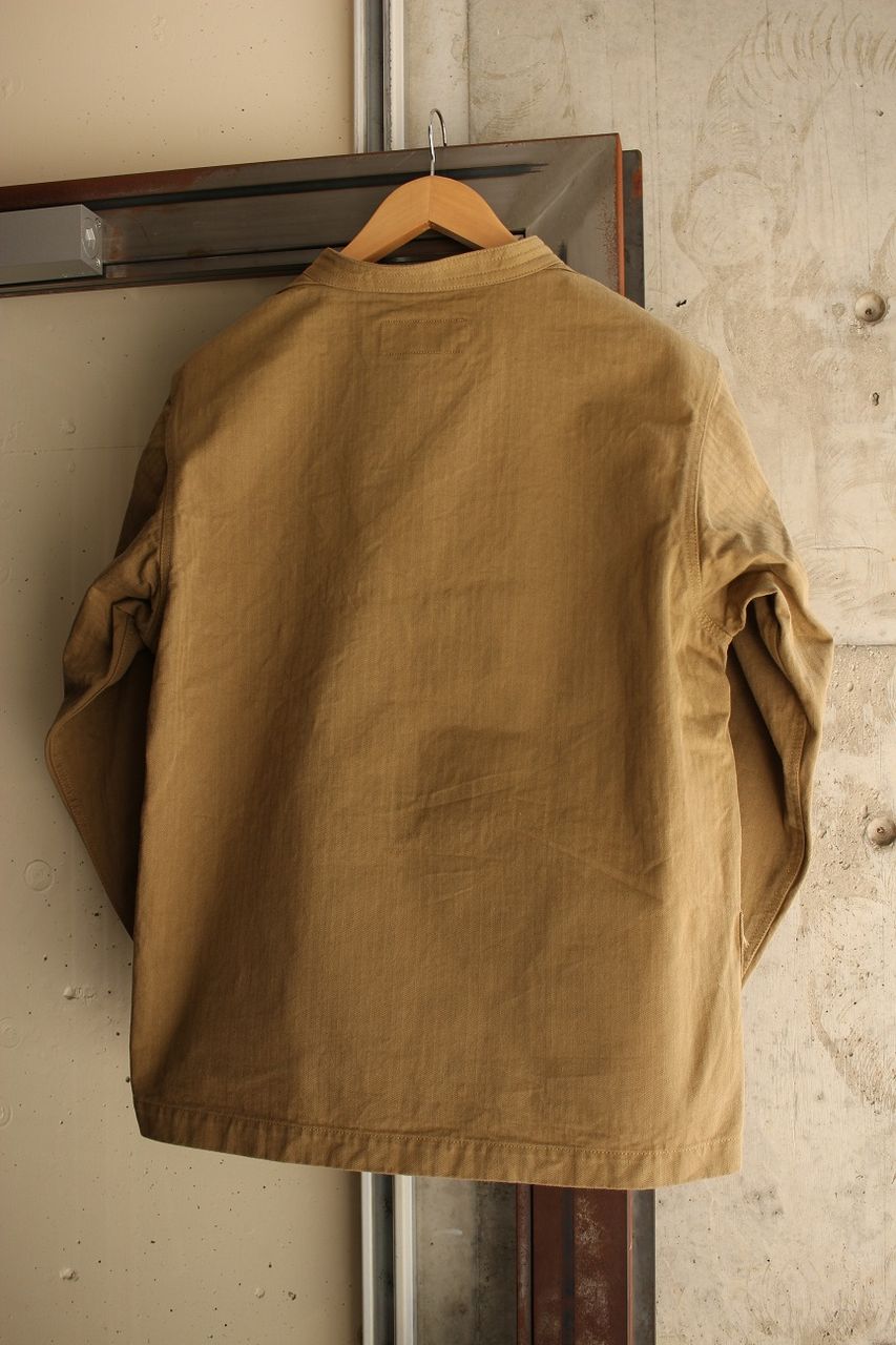 Cushman / HERRINGBONE FISHERMAN SMOCK (BEIGE) : McFly （マクフライ