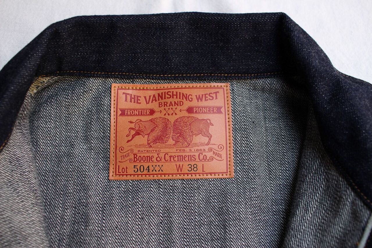 THE VANISHING WEST 12.5oz インディゴジャケット38