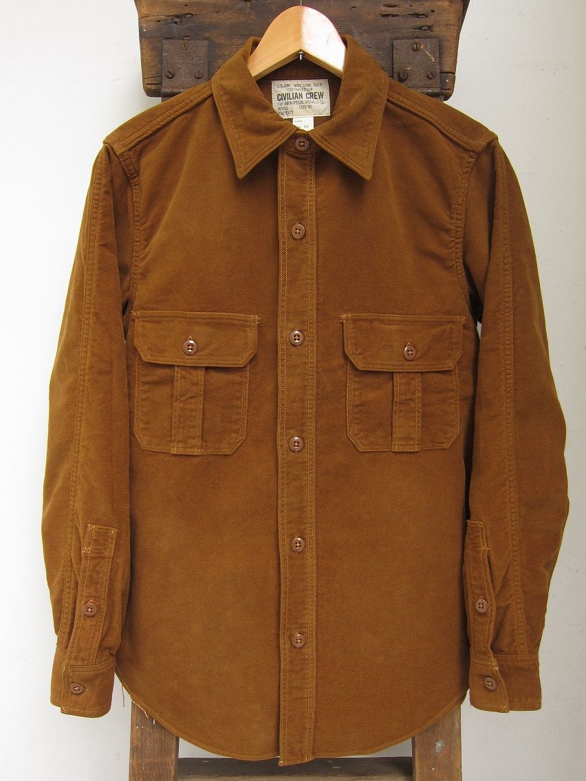 FREEWHEELERS - DOCKER SHIRTS (OLIVE,DARK CAMEL) : McFly