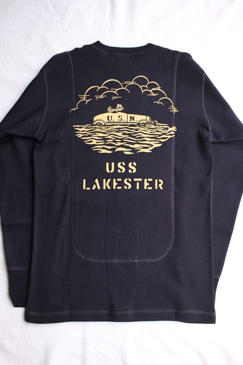 FREEWHEELERS / CREW NECKED DOUBLE CHEST TYPE LONG SLEEVE