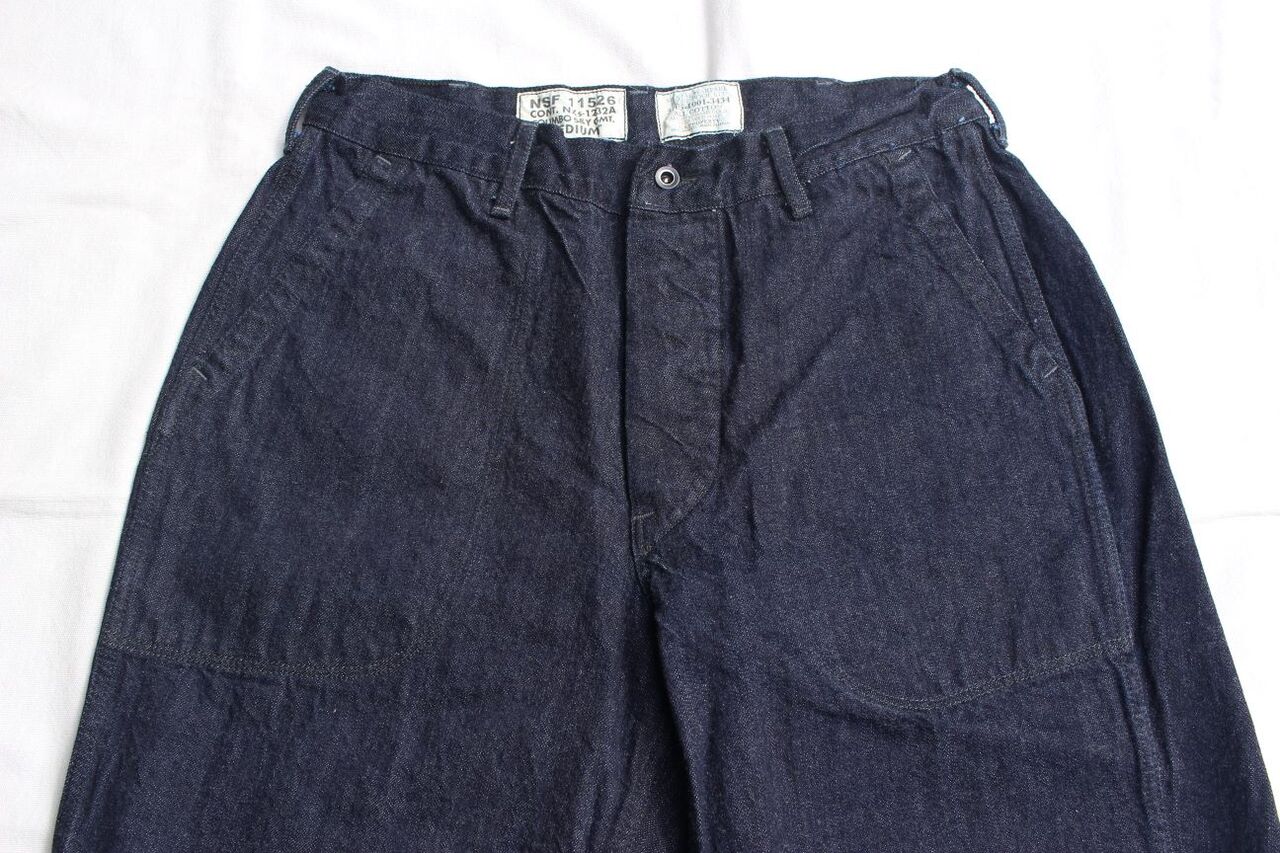 COLIMBO / HAT CREEK NAVAL CREW TROUSERS (INDIGO DENIM) : McFly