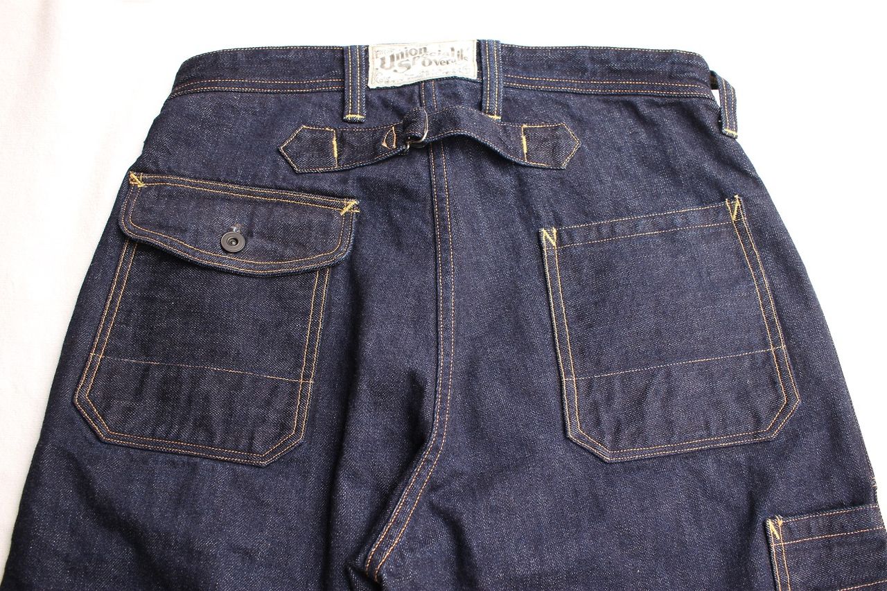 FREEWHEELERS / LONGSHOREMAN OVERALLS (BROWN IRONCLAD STRIPE