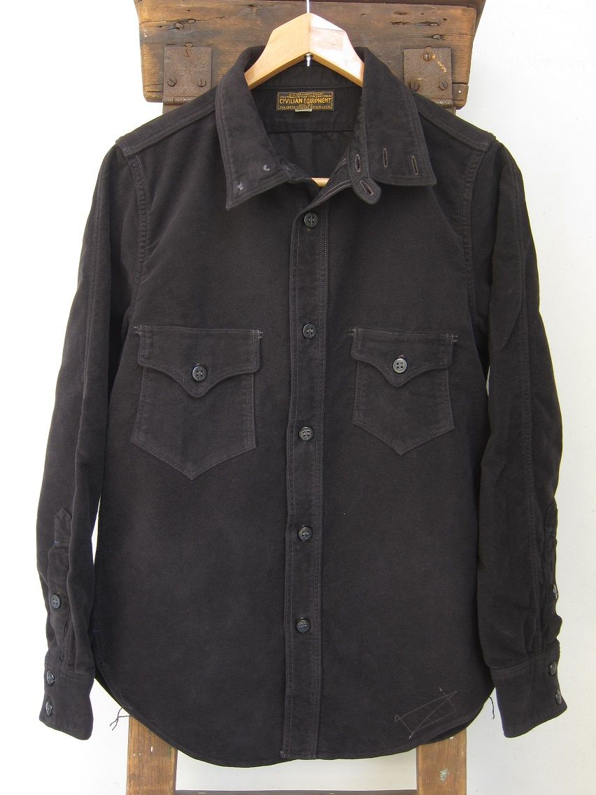 FREEWHEELERS - DECK SHIRT (JET BLACK) : McFly （マクフライ