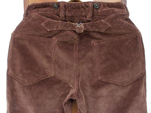 CANAL OVERALLS - RED BROWN : McFly （マクフライ） Vintage 