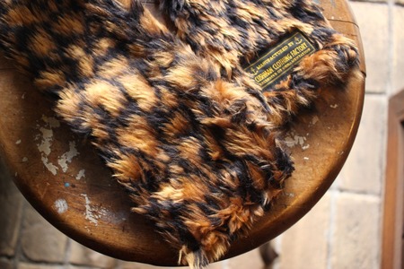 LEOPARD FUR MUFFLER (3)