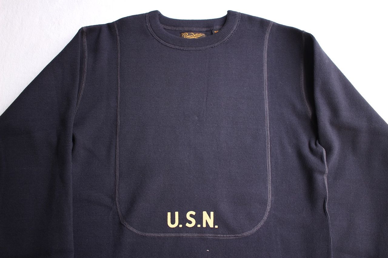 FREEWHEELERS / CREW NECKED DOUBLE CHEST TYPE LONG SLEEVE SHIRT