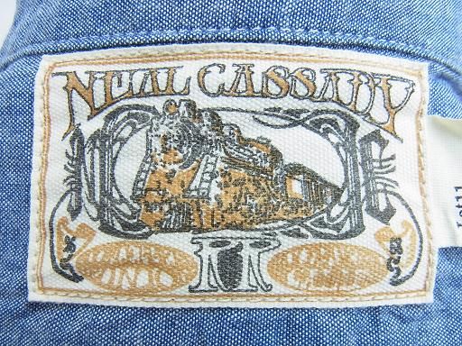 トップス NEAL CASSADY RAIL ROAD FREEWHEELERS -Neal Cassady Rail Road-Work Shirt
