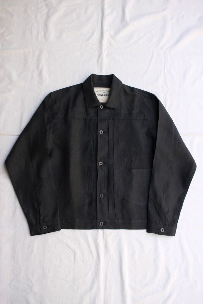 WORKERS / 213 Linen Jacket : McFly (マクフライ) Vintage WORKERS / 213 Linen Jacket : McFly (マクフライ) Vintage